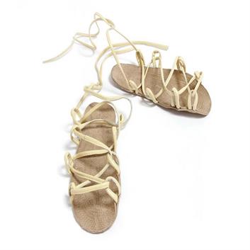 2370 Belly Dance Sandal leather upper, suede sole