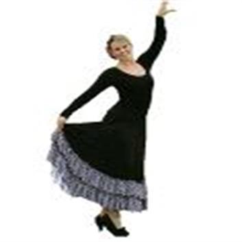 Practice Flamenco Skirts w/Polk-a-Dots