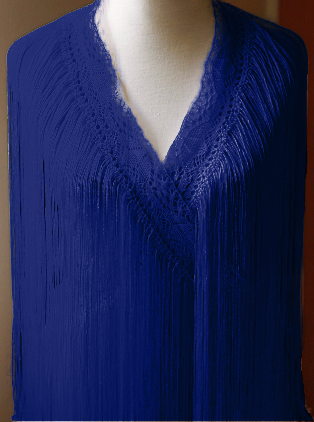 TIII Dark Blue Fringe Tassle